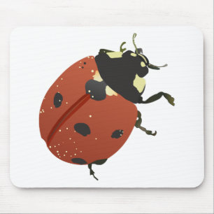 LadyBug Office Home Personalise Destiny Destiny'S Mouse Mat