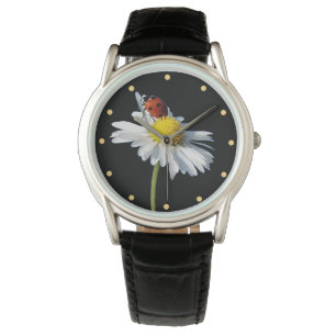 Ladybug on Daisy Watch