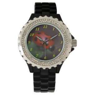Ladybug on Flowers Watch