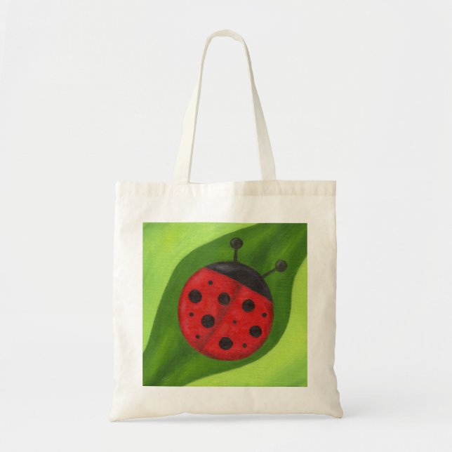 Ladybug on Leaf bag (Front)