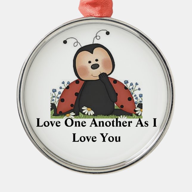 Ladybug Ornament (Front)