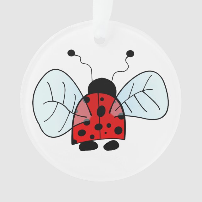 Ladybug  ornament (Front)