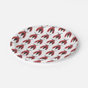 Ladybug Paper Plate