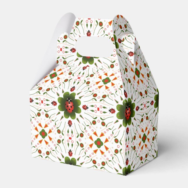 Ladybug Party Favour Box (Front Side)