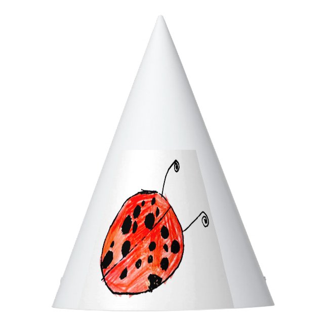 Ladybug Party Hat (Front)