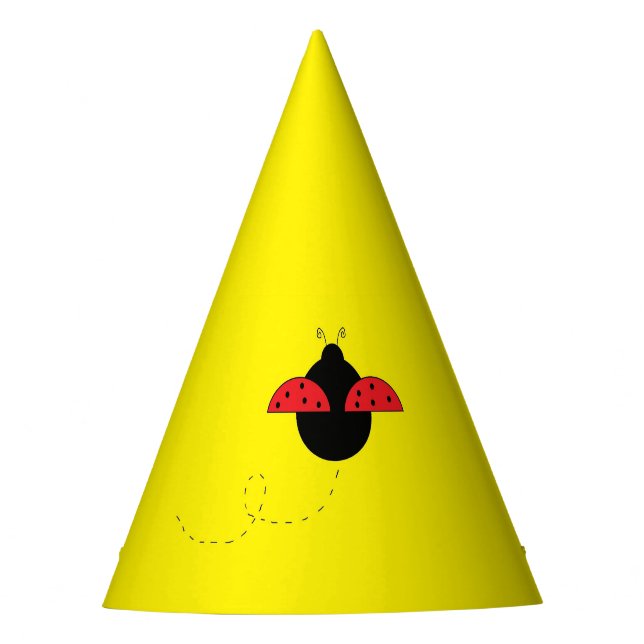 "Ladybug" Party Hats (Front)