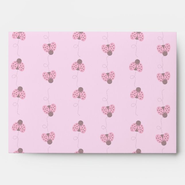 Ladybug Pattern Envelopes (Front)