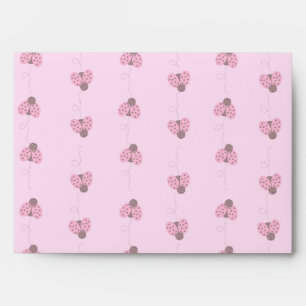 Ladybug Pattern Envelopes