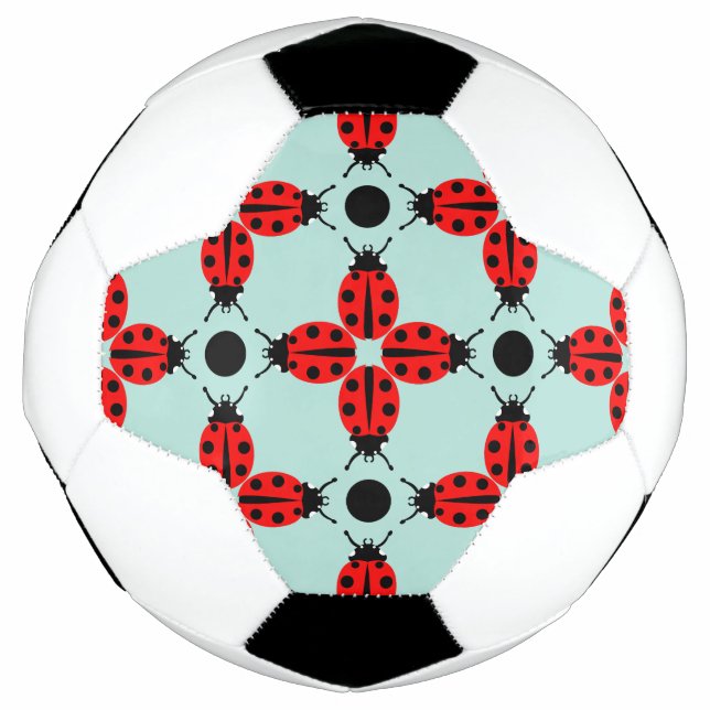 Ladybug Pattern Football (Front)