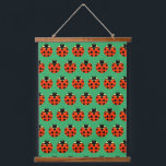 Ladybug Pattern Hanging Tapestry<br><div class="desc">This is customisable.</div>