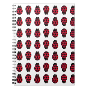 Ladybug Pattern Notebook