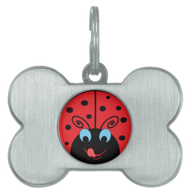 Ladybug Pet Tag (Front)