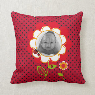Ladybug pillow