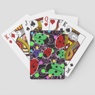 Ladybug Playing Cards