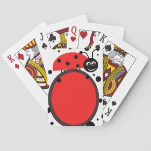 Ladybug Playing Cards