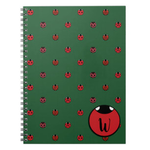 Ladybug Polka Dots Notebook