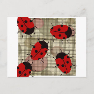 LADYBUG POSTCARD