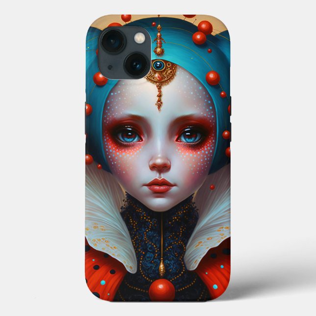 Ladybug Queen Cute Fantasy Art Case-Mate iPhone Case (Back)