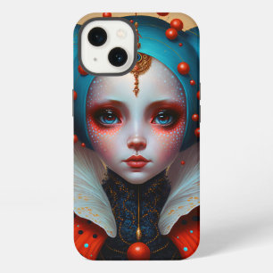Ladybug Queen Cute Fantasy Art iPhone 13 Case
