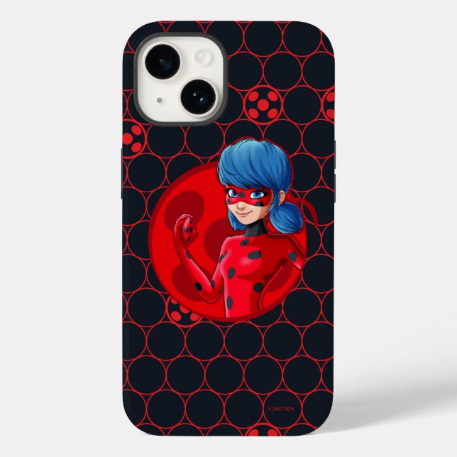 Ladybug Red Badge Case-Mate iPhone Case (Back)