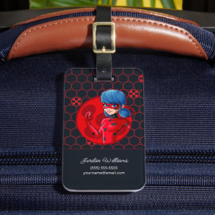 Ladybug Red Badge Luggage Tag