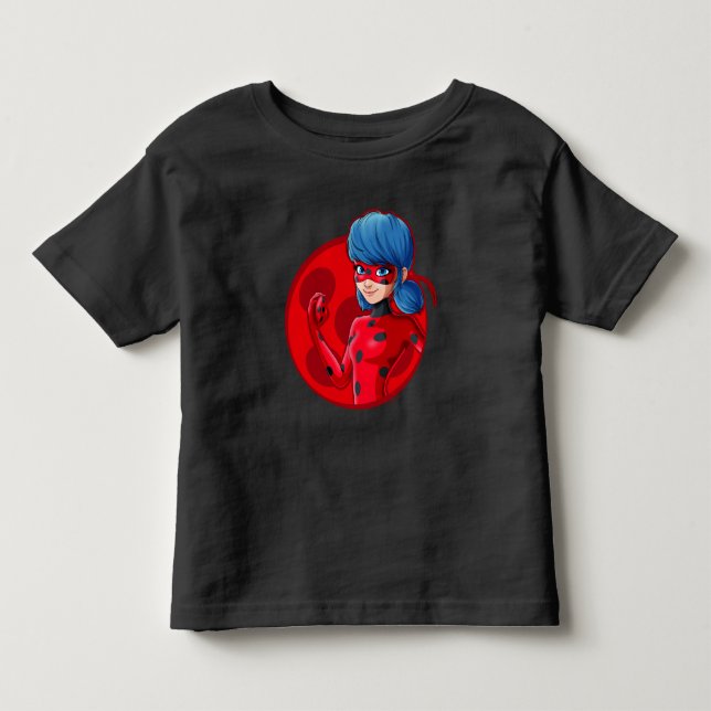 Ladybug Red Badge Toddler T-Shirt (Front)