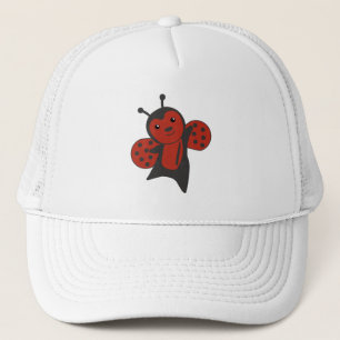 Ladybug Red Cute Animals For Kids Trucker Hat
