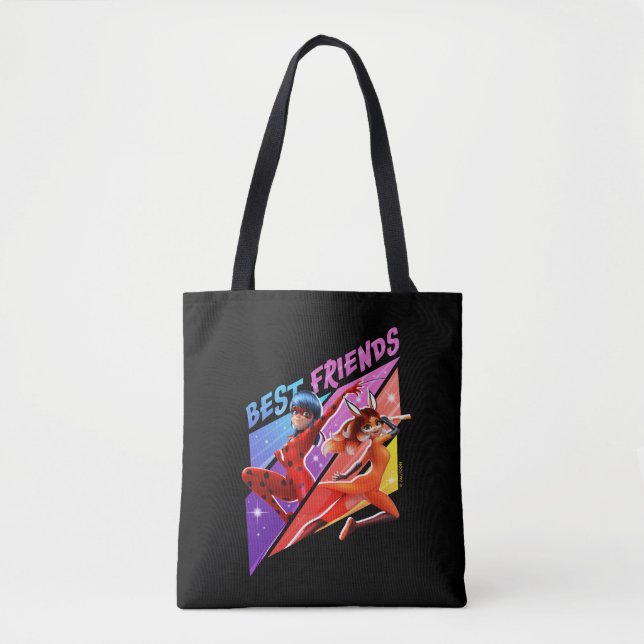 Ladybug & Rena Rouge | Best Friends Tote Bag (Front)