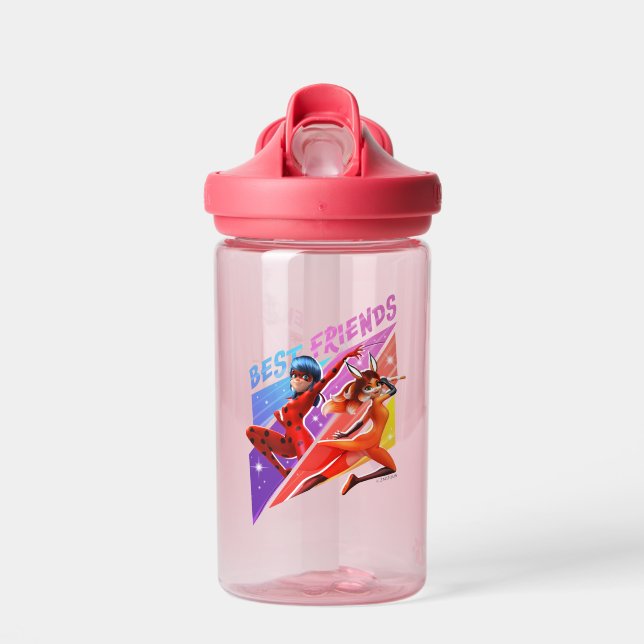 Ladybug & Rena Rouge | Best Friends Water Bottle (Front)