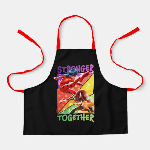 Ladybug & Rena Rouge   Stronger Together Apron