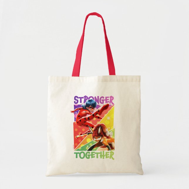 Ladybug & Rena Rouge | Stronger Together Tote Bag (Front)