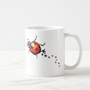 Ladybug Rockstar Coffee Mug