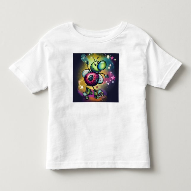 Ladybug Roller Disco T-Shirt (Front)