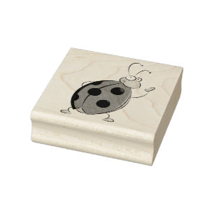 Ladybug Rubber Stamp