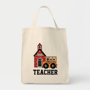 Ladybug School Bug & School Teacher's Tote Bag