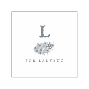 Ladybug  self-inking stamp