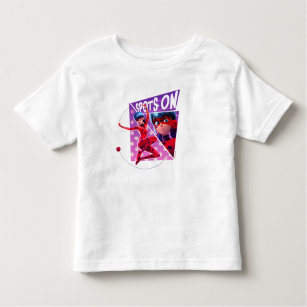 Ladybug   Spots On Purple Graphic Toddler T-Shirt