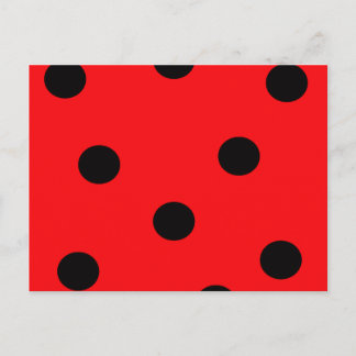 Ladybug Spots Postcard