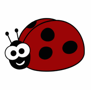 Ladybug Standing Photo Sculpture