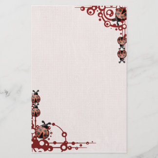 Ladybug Stationary Stationery