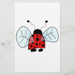 Ladybug Stationery