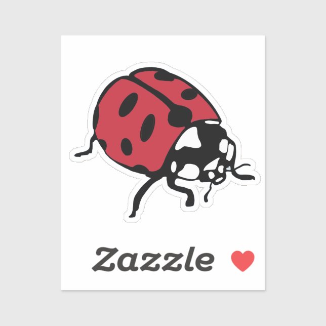 Ladybug sticker (Sheet)