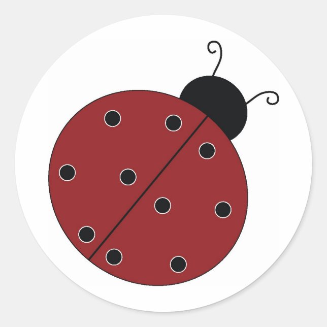 Ladybug Sticker (Front)