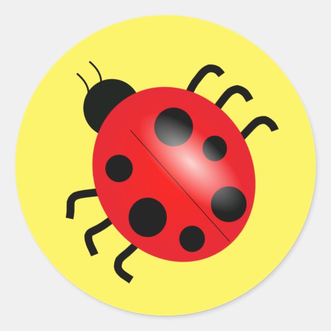 Ladybug Stickers (Front)