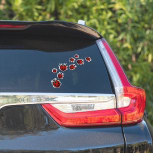Ladybug Stickers Customised Ladybird Decal Sticker