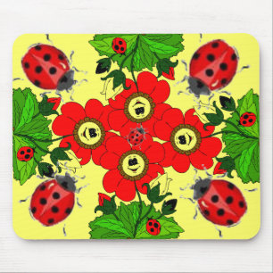 LADYBUG SUMMER! MOUSE MAT