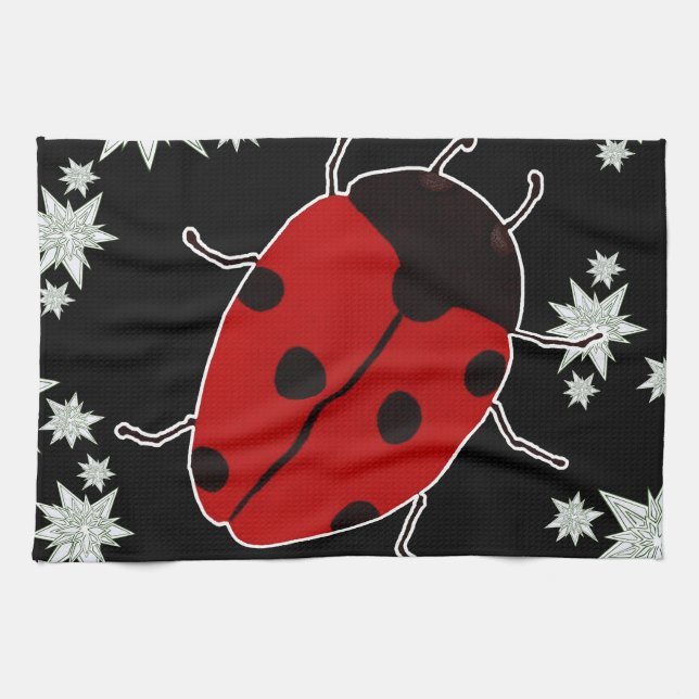LADYBUG TEA TOWEL (Horizontal)