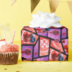 Ladybug & Tikki Pattern Wrapping Paper