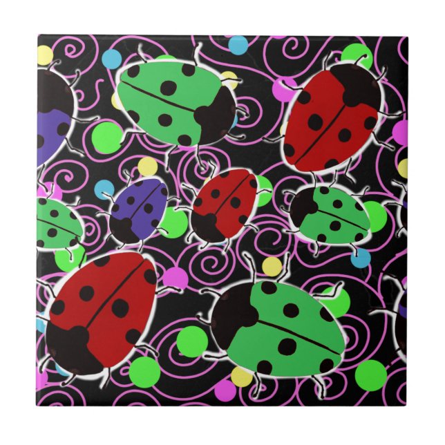 Ladybug Tile (Front)
