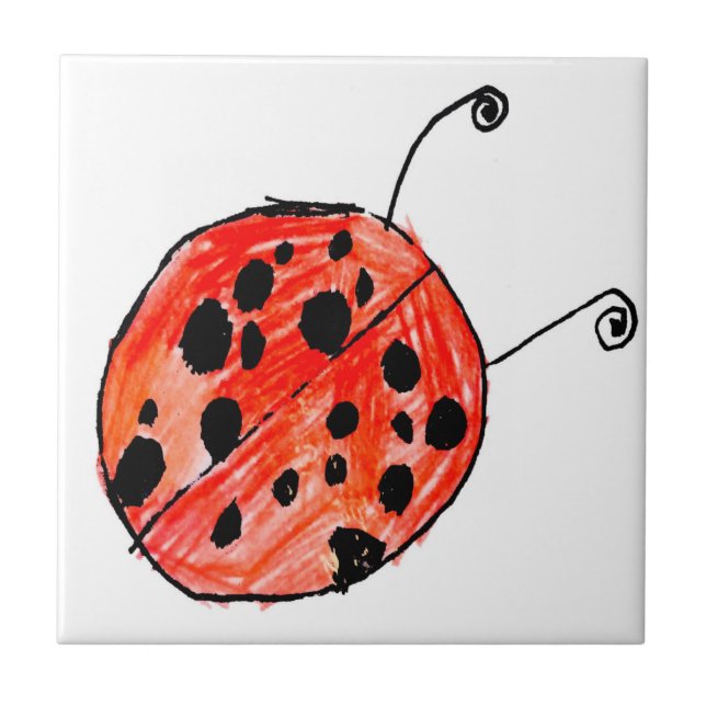 Ladybug Tile (Front)